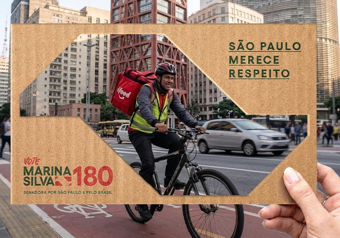 Participe da Campanha Marina Silva 180 - São Paulo Merece Respeito