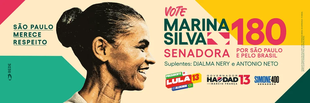 Header X / Twitter 05 • Frente Ampla SP - Marina Silva 180