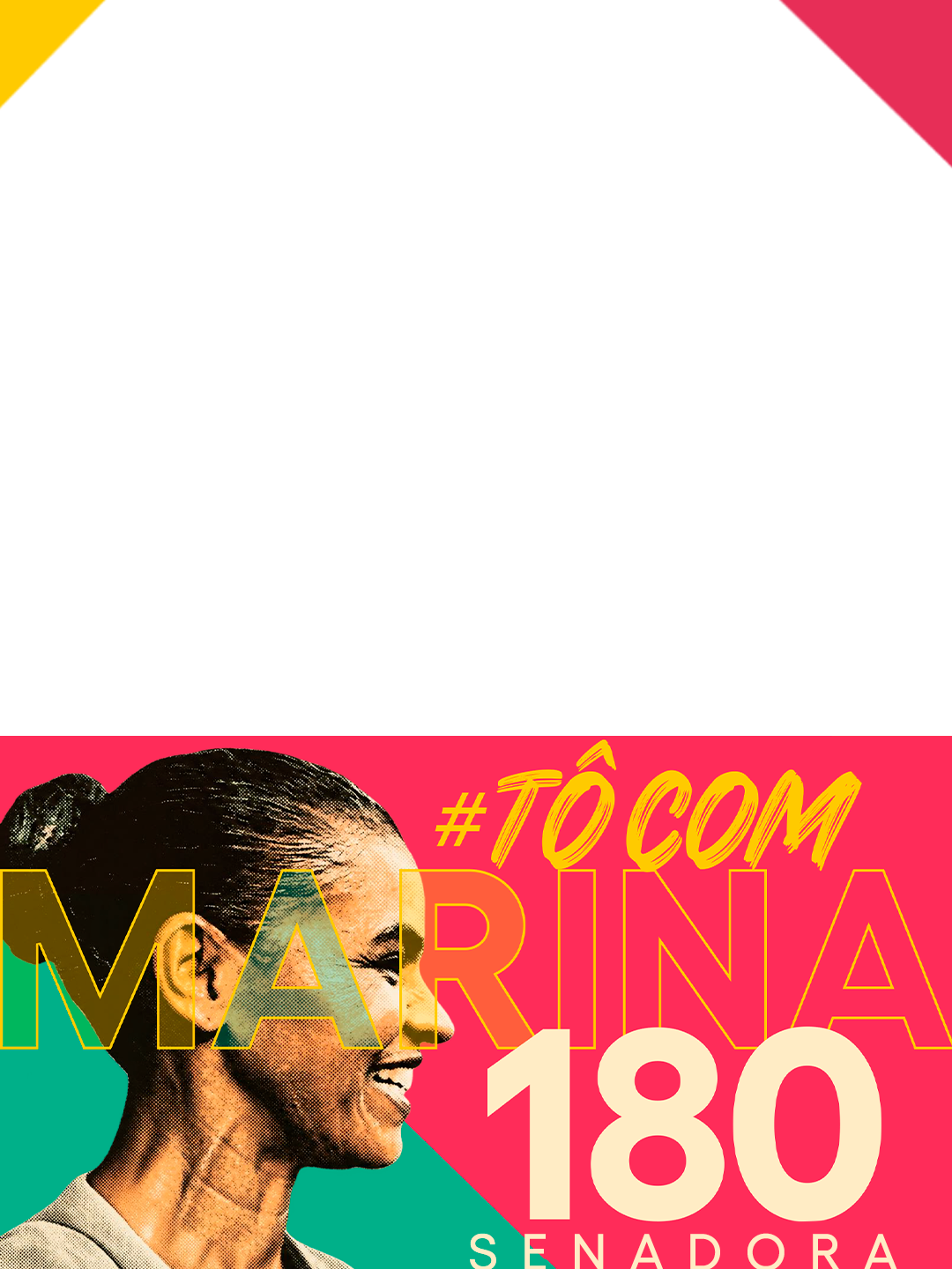 Máscara Feed • Tô com Marina Silva 180